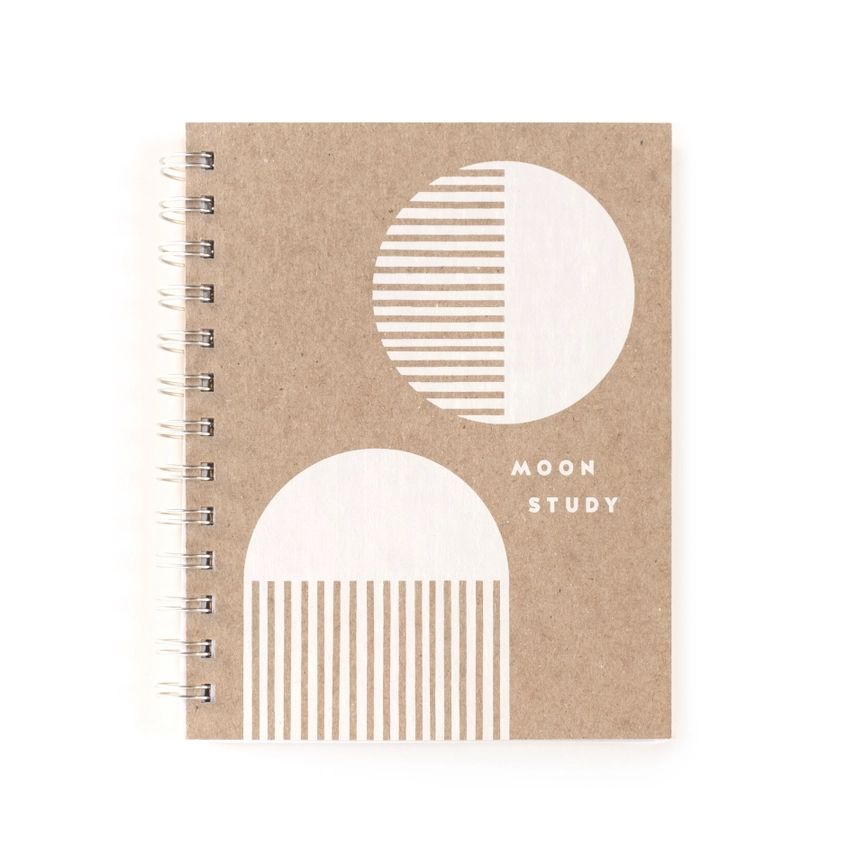 Moon Study Reflection Journal - Natural