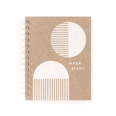 Moon Study Reflection Journal - Natural