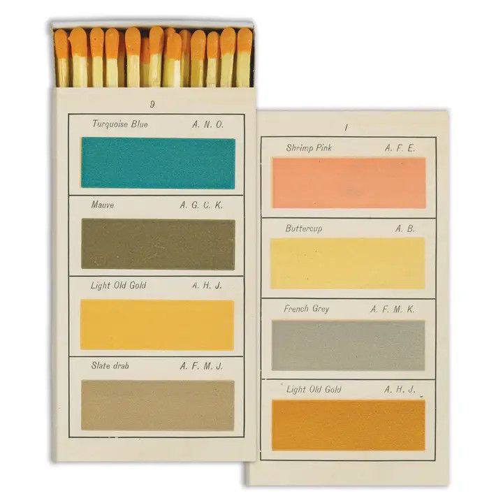 Matches - Painters Handbook Orange