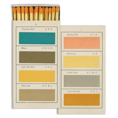 Matches - Painters Handbook Orange