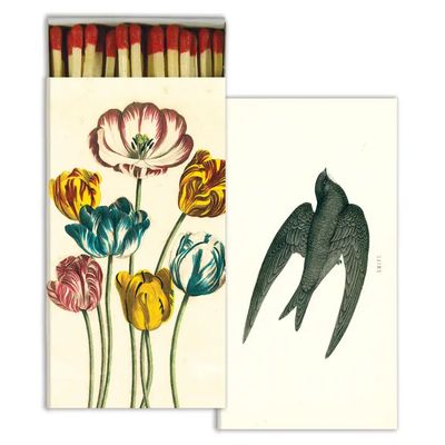 Matches - Variegated Tulips &amp; Swift