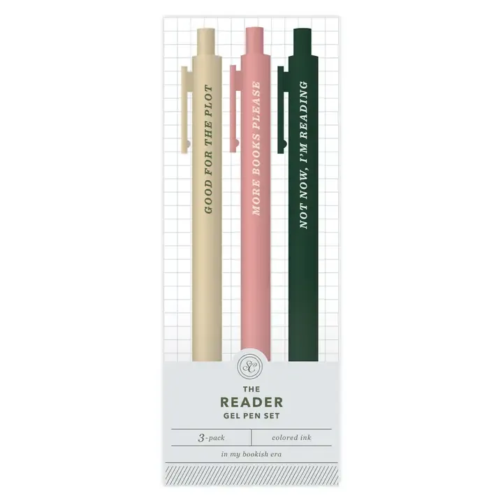 The Reader Gel Pen Set