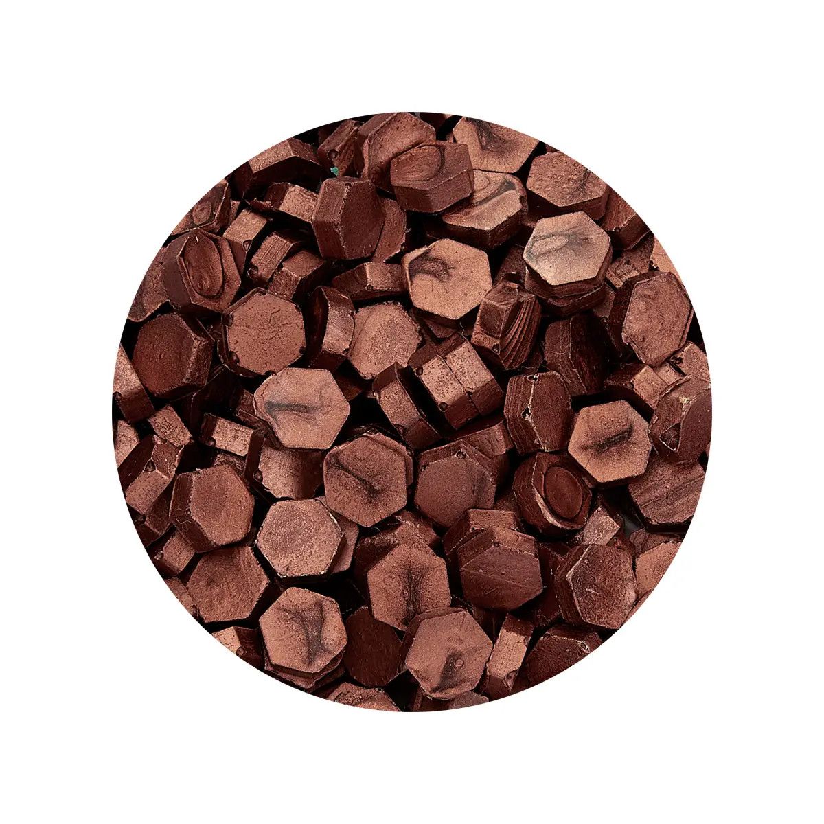 Sealing Wax Beads with Spoon - Copper