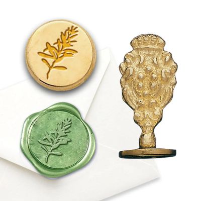 Florentine Wax Seal Stamp - Rosemary