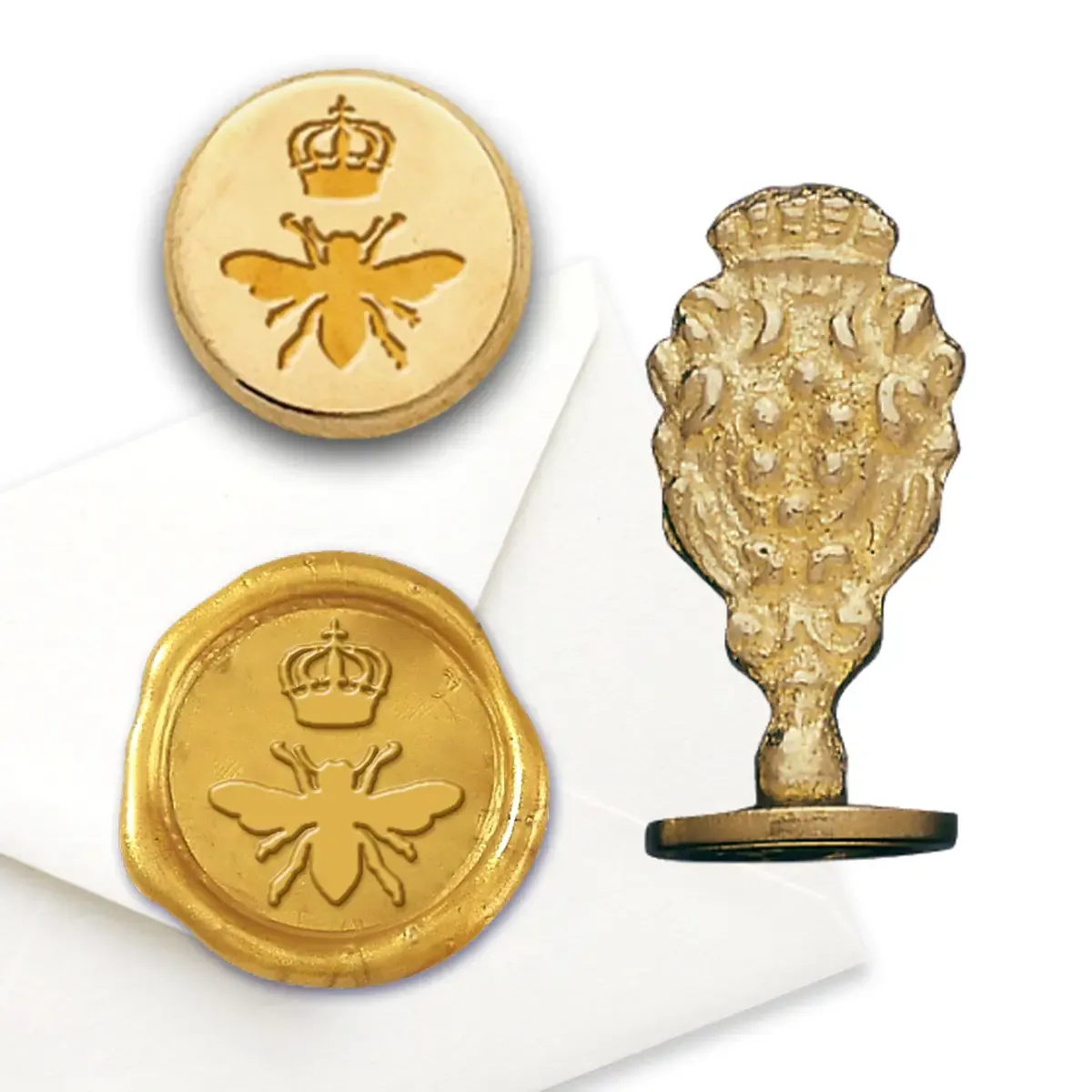 Florentine Wax Seal Stamper - Queen Bee