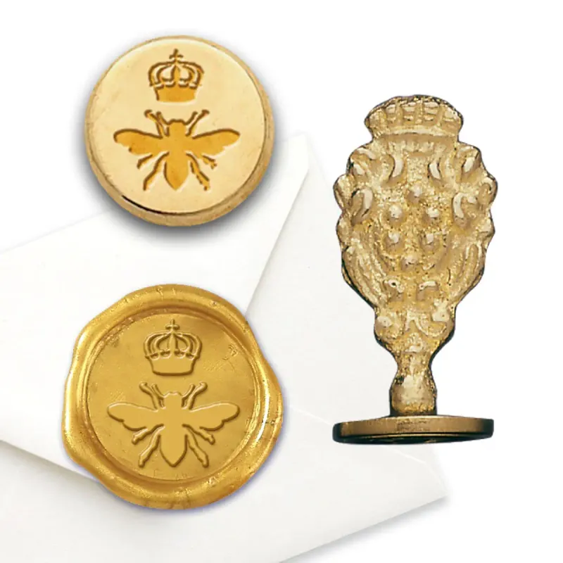Florentine Wax Seal Stamp - Queen Bee