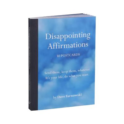 Disappointing Affirmations Book of Postcards