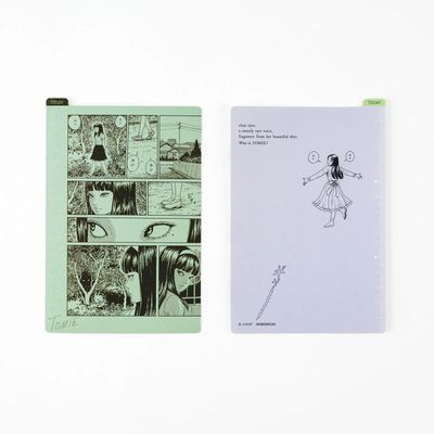 Hobonichi Junji Ito: Pencil Board for A6 Size (Tomie - Green)