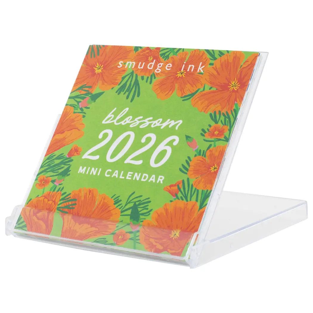 Smudge Ink 2026 Blossom Mini Calendar