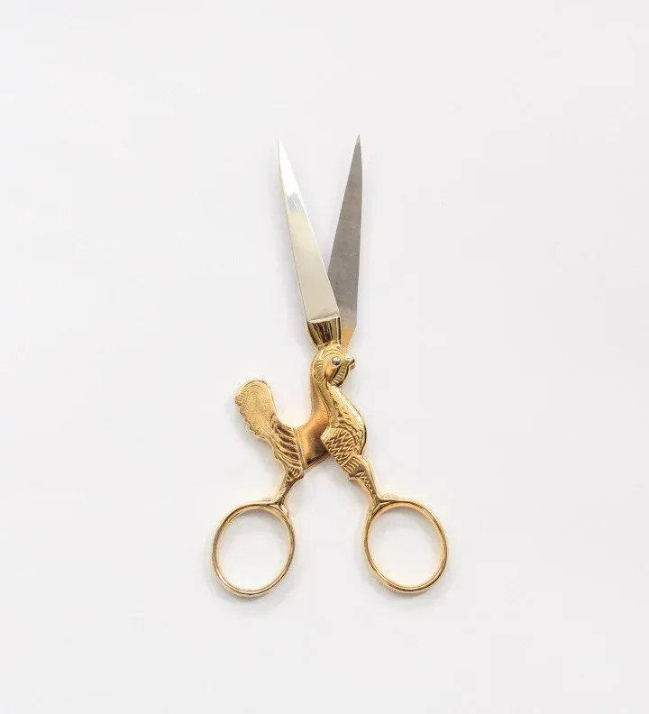 Gold Rooster Scissors - Large