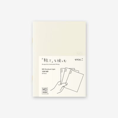 Midori MD Notebook Light A6 Blank - Set of 3