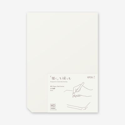 Midori MD Paper Pad Cotton A5 Blank
