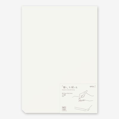 Midori MD Paper Pad Cotton A4 Blank