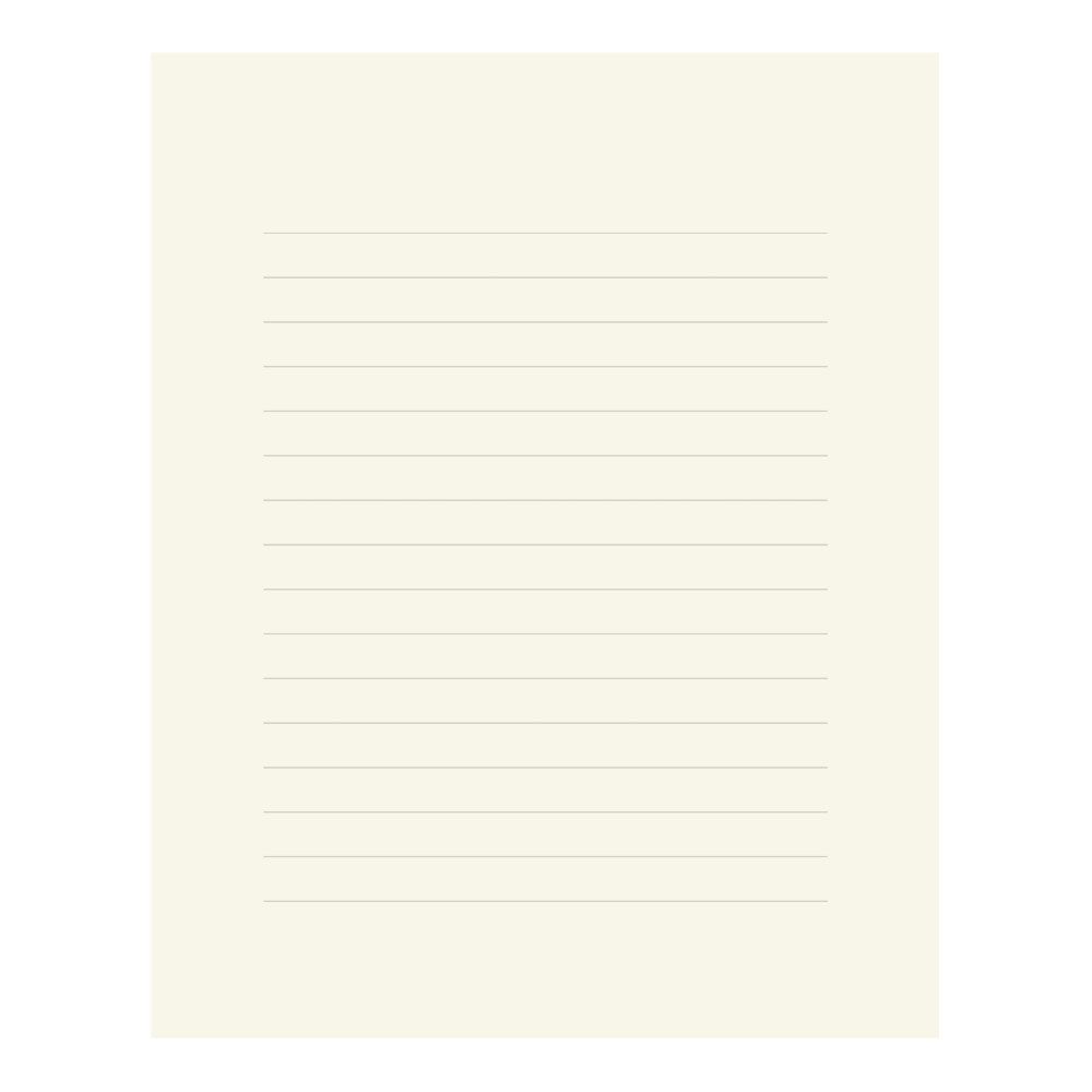 Midori MD Letter Pad Horizontal Ruled