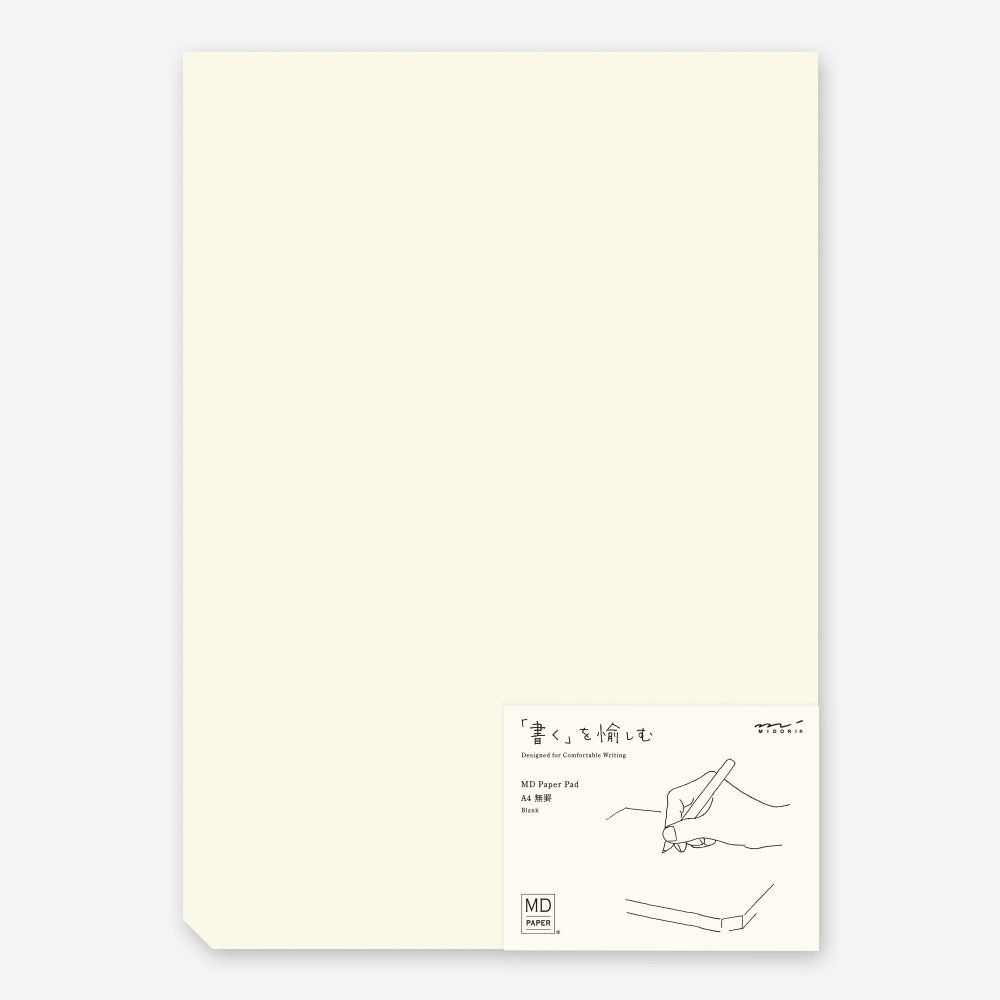 Midori MD Paper Pad A4 Blank