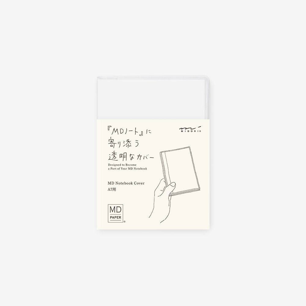 Midori MD Clear Notebook Cover - A7