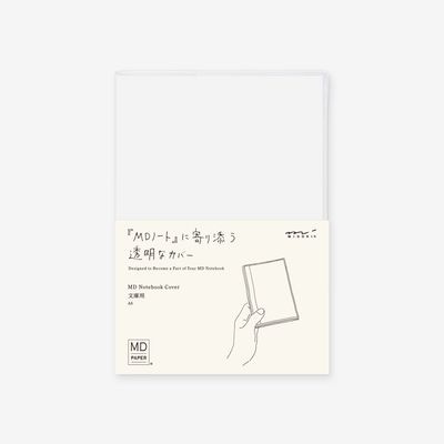 Midori MD Clear Notebook Cover - A6