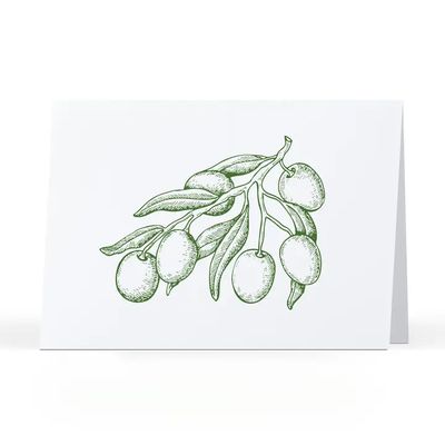 Olives Mini Note Card