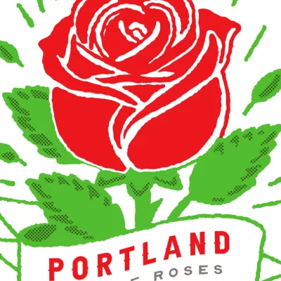 Portland Roses Greeting Card