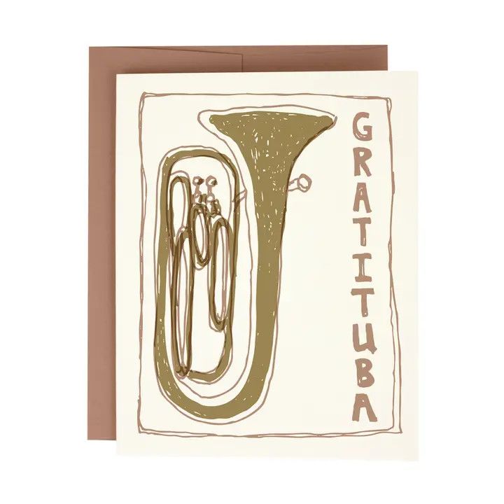 Gratituba Letterpress Card