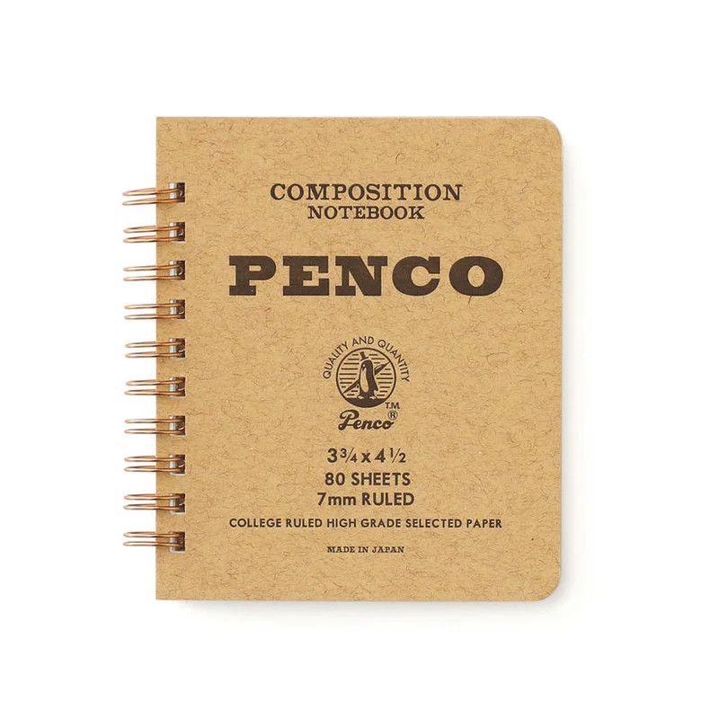 Penco Coil Notebook Small - Natural