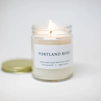 Portland Rose Modern Soy Candle