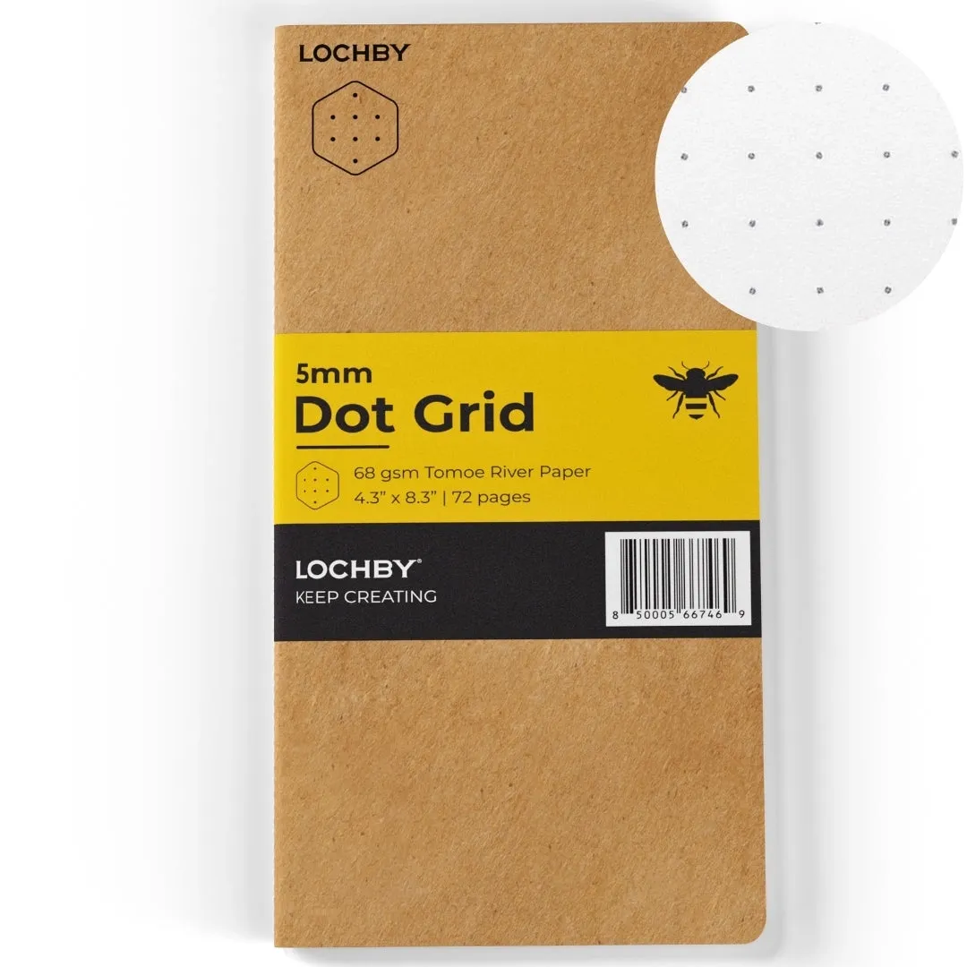 LOCHBY TN Size Notebook - Dot