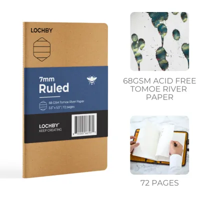 LOCHBY Pocket Size Notebook - Ruled