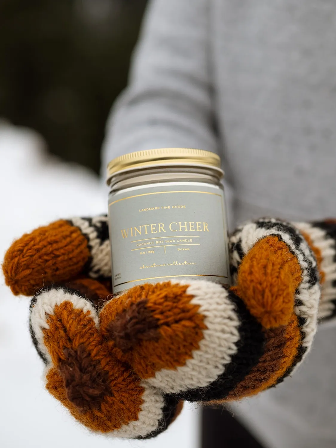 Winter Cheer Candle
