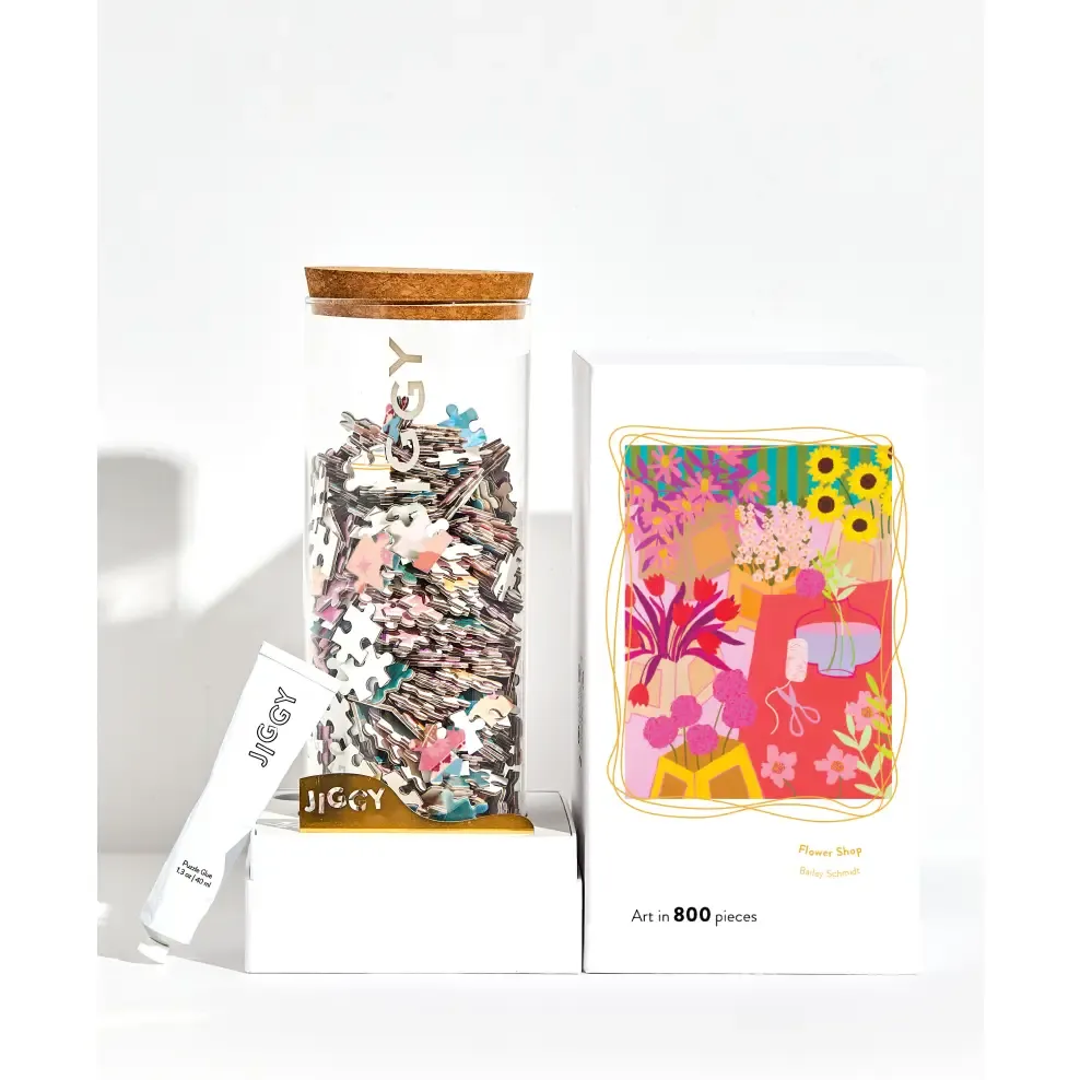 Flower Shop by Bailey Schmidt 800-Piece Jigsaw Puzzle