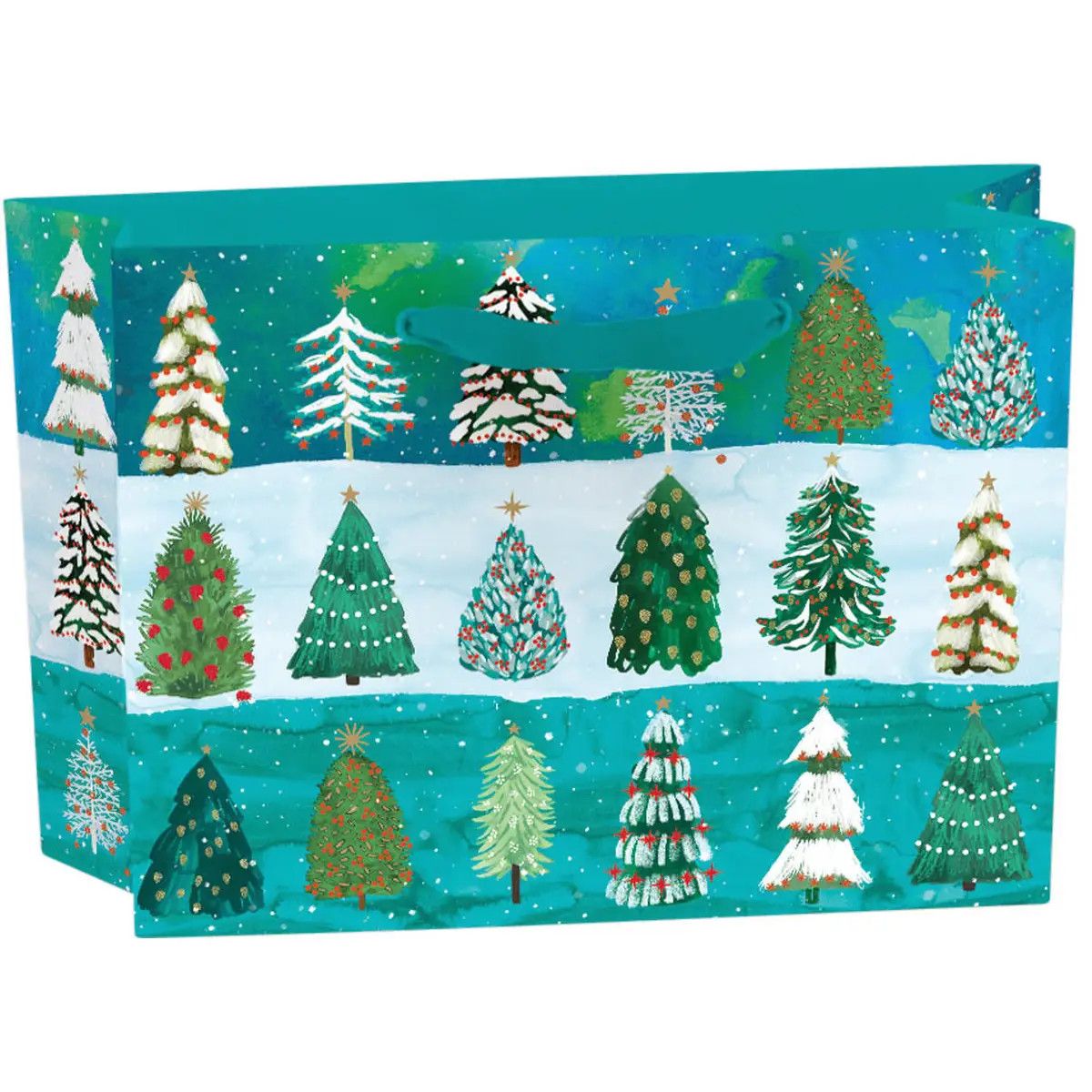 Wild Winter Forest Landscape Gift Bag - Small