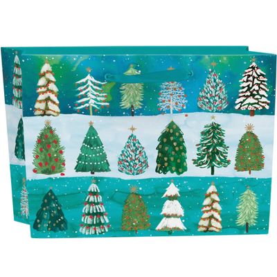 Wild Winter Forest Gift Bag - Large, Landscape