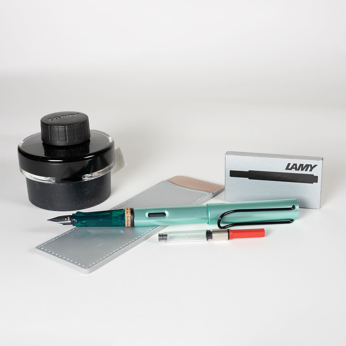 Lamy Al Star Mint Fountain Pen Gift Set