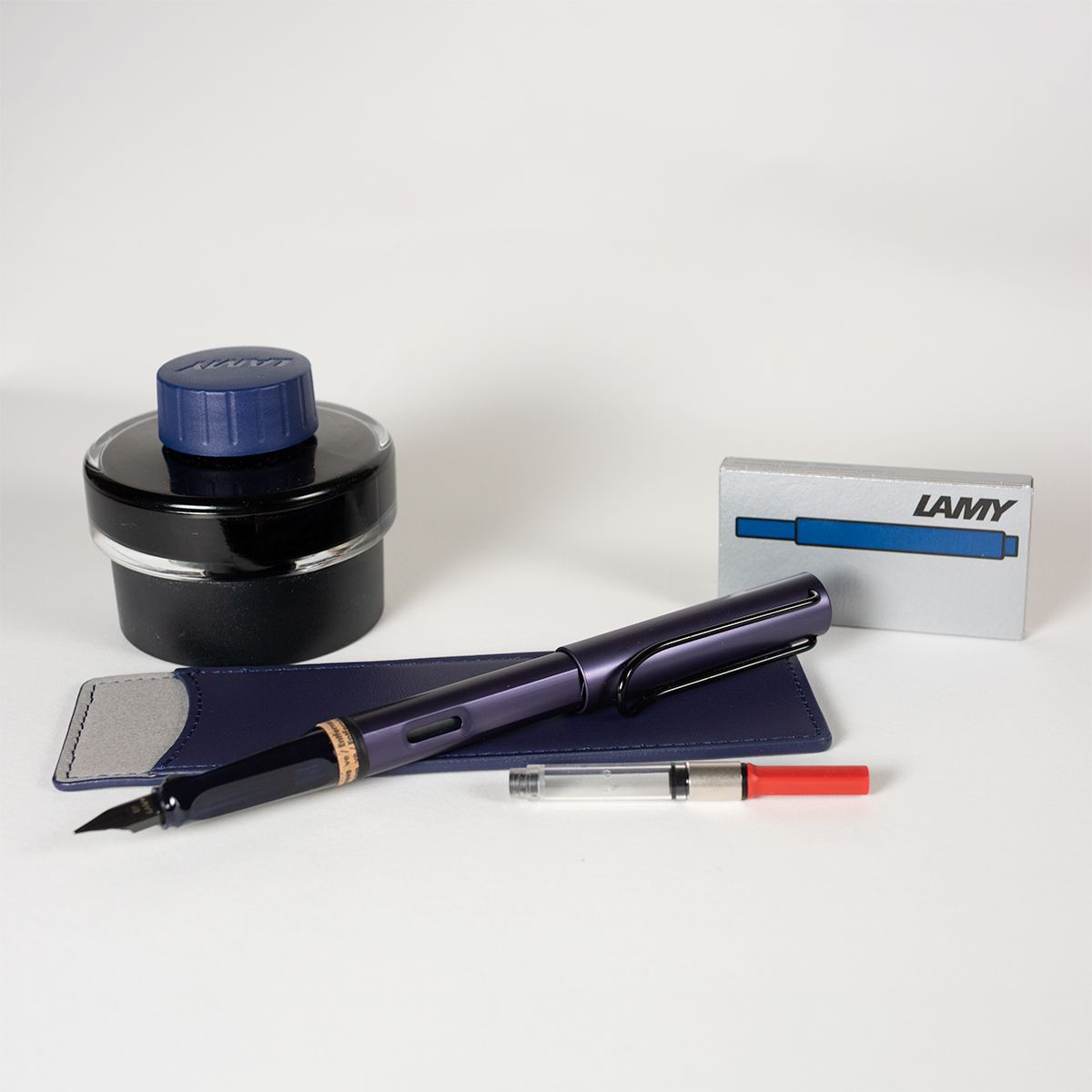Lamy Al Star Dark Dusk Fountain Pen Gift Set