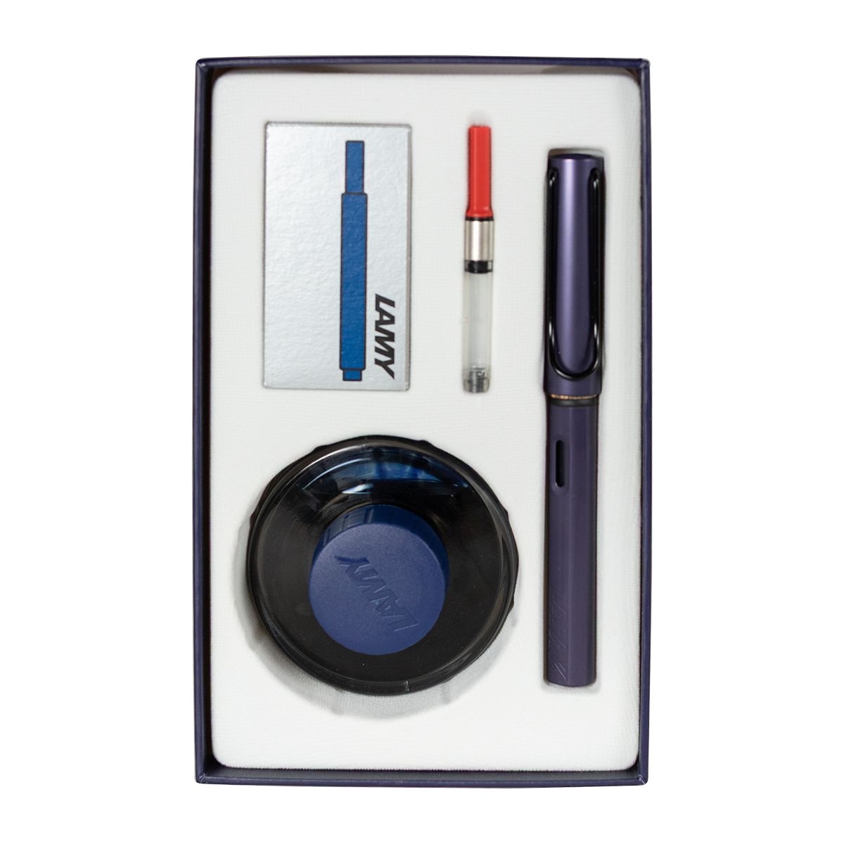Lamy Al Star Dark Dusk Fountain Pen Gift Set