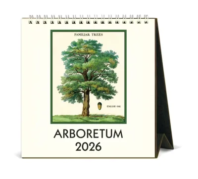 Cavallini &amp; Co. 2026 Desk Calendar - Arboretum