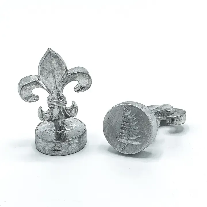 Round Classic Wax Seal - Fern