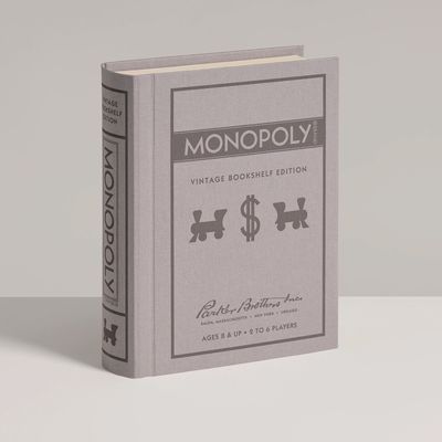 Monopoly Board Game - Vintage Bookshelf Edition