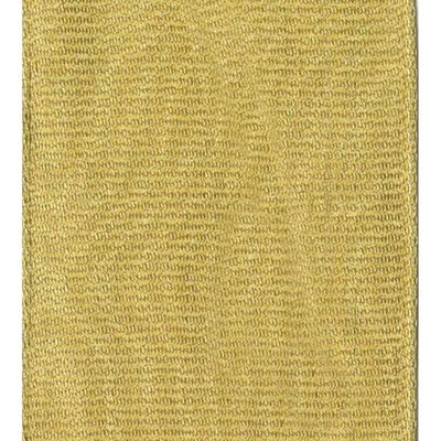Gold Metallic Grosgrain Unwired Ribbon - 6 Yard Spool
