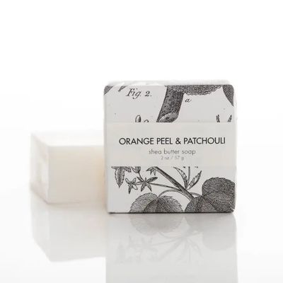 Orange Peel &amp; Patchouli Petite Shea Butter Soap