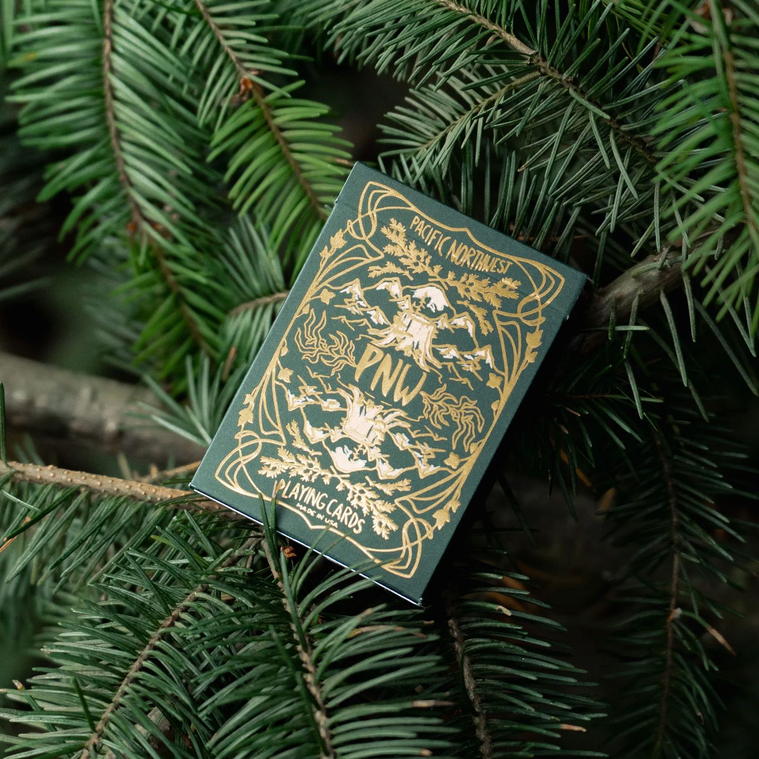 PNW Evergreen Playing Cards
