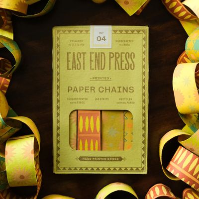 Yellow &amp; Green Paper Chain Kit