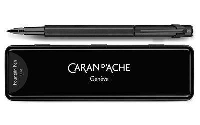 Caran d'Ache 849 Fountain Pen BLACK CODE - Fine