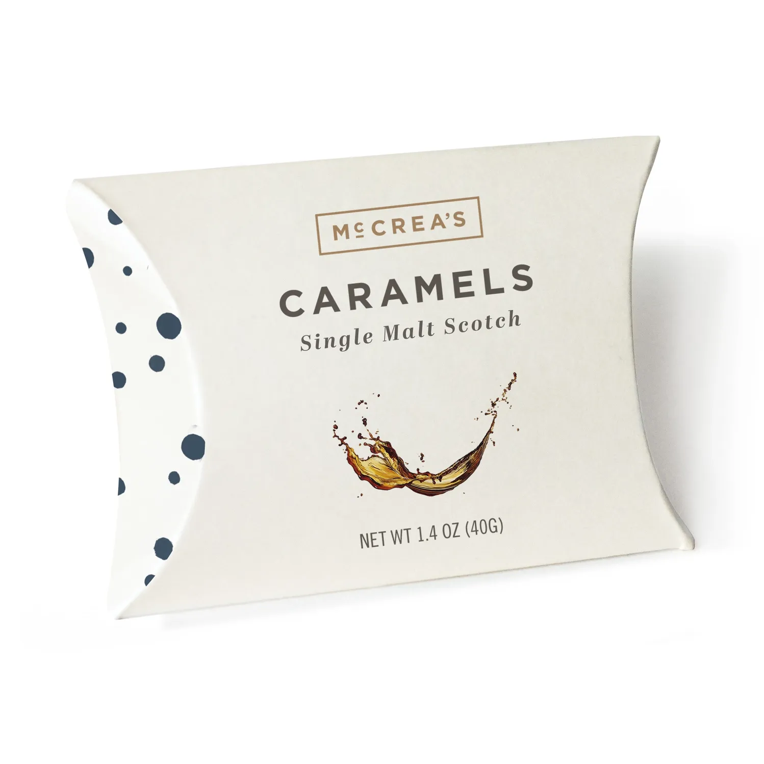 McCrea's Candies Single Malt Scotch Pillow Caramels - 1.4 oz