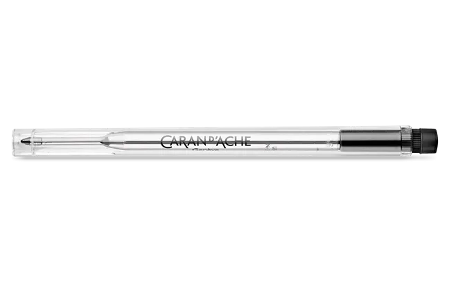 Caran d'Ache Ballpoint Pen Ink Refill Goliath Cartridge - Black, Medium