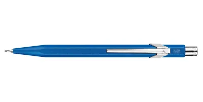 Caran d&#39;Ache Mechanical Pencil 849 Colormat-X with Slimpack Gift Case - Blue