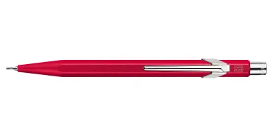 Caran d&#39;Ache Mechanical Pencil 849 Colormat-X with Slimpack Gift Case - Red