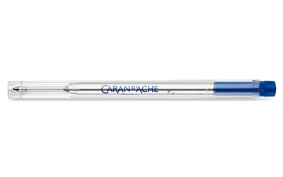 Caran d&#39;Ache Ballpoint Pen Ink Refill Goliath Cartridge - Blue, Medium