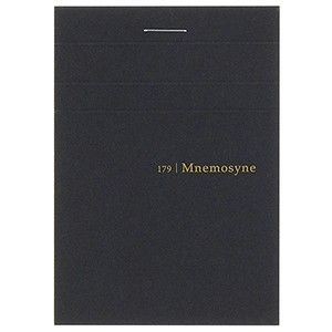 Mnemosyne 179 Stitch Memo Pad A7 5mm Grid
