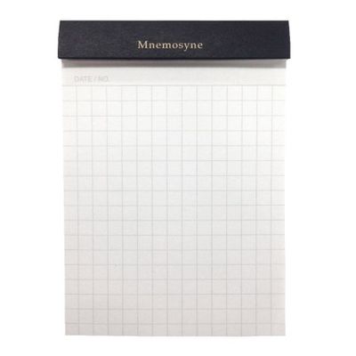 Mnemosyne 179 Stitch Memo Pad A7 5mm Grid